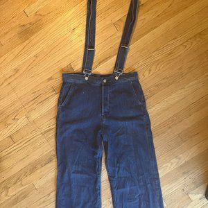 Gap Wide Leg with Suspenders, 10 Tall